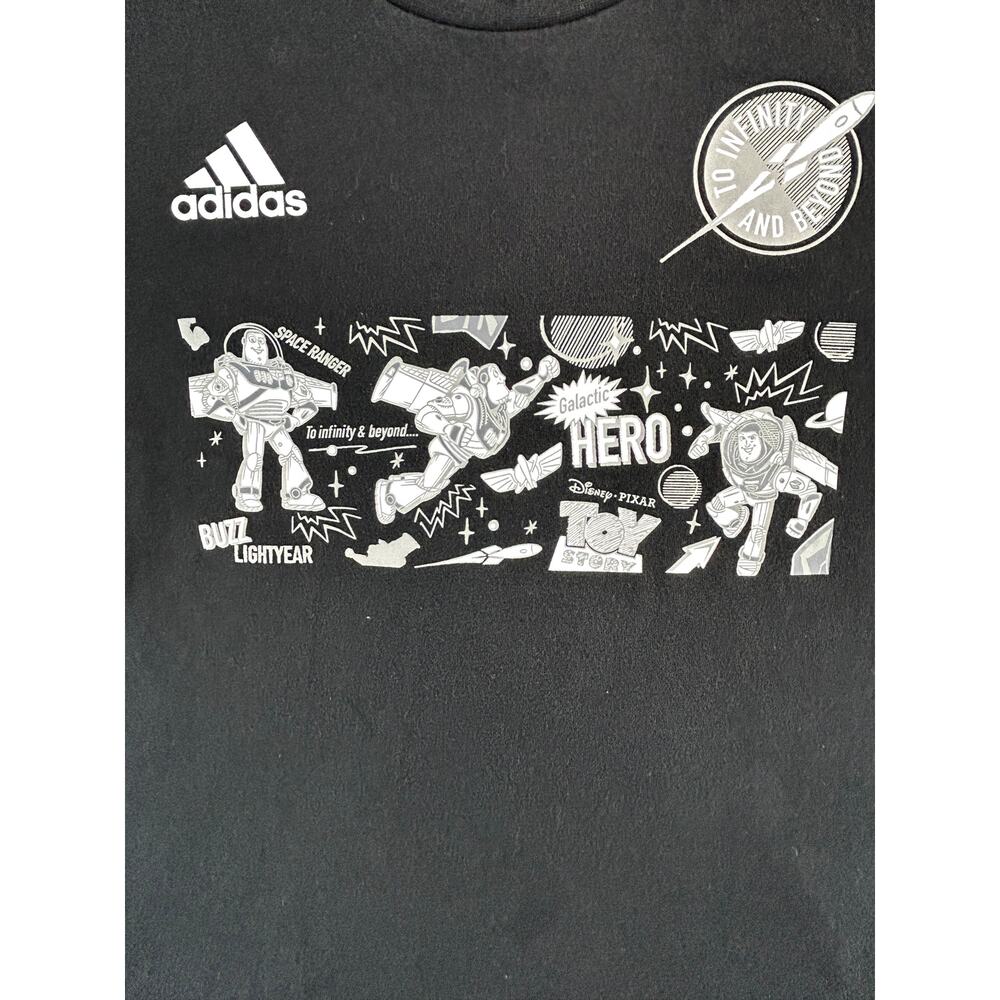 Adidas Disney Pixar Toy Story Buzz Lightyear Graphic T Shirt Kids Medium 11-12Y - Picture 4 of 10